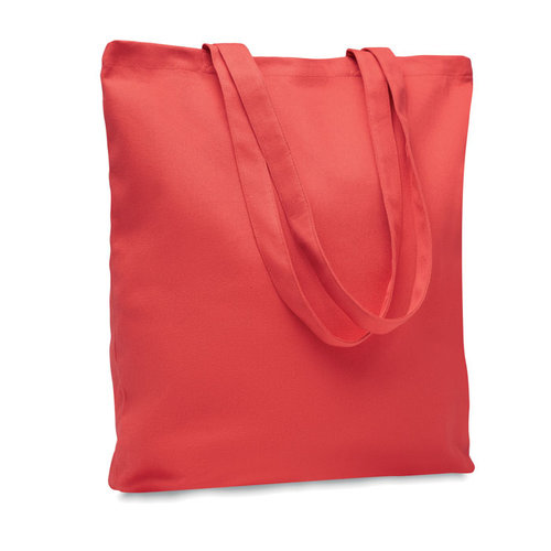 Rassa coloured canvas boodschappentas bedrukken met logo DeBle