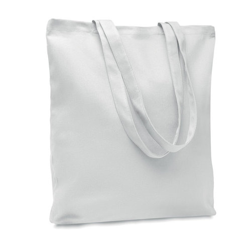 Rassa coloured canvas boodschappentas bedrukken met logo DeBle
