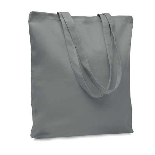 Stevige canvas boodschappentas MO6442 Rassa coloured met opdruk DeBle