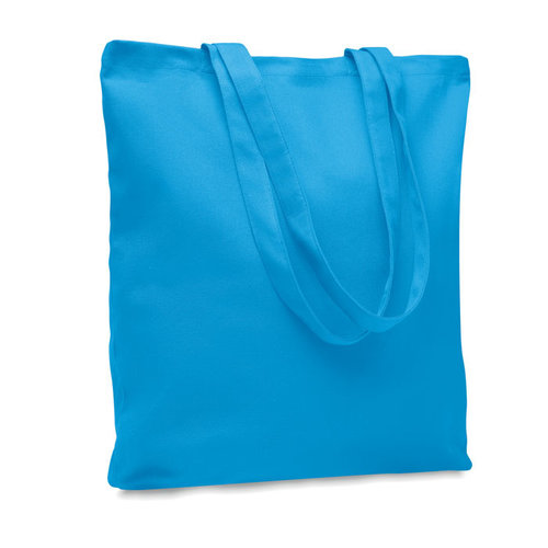 Rassa coloured canvas boodschappentas bedrukken met logo DeBle
