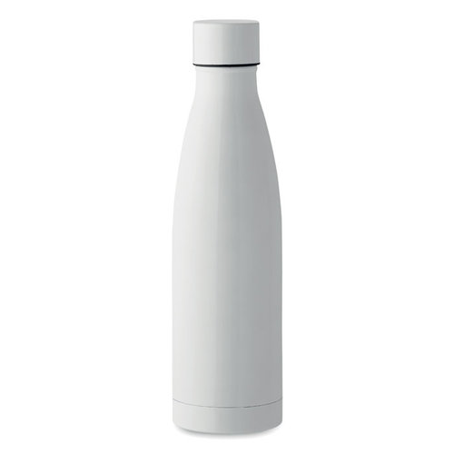 DeBle Belo Bottle dubbelwandige drinkfles 500 ml van RVS met koperen vacuümisolatie en logo, herbruikbare thermosfles