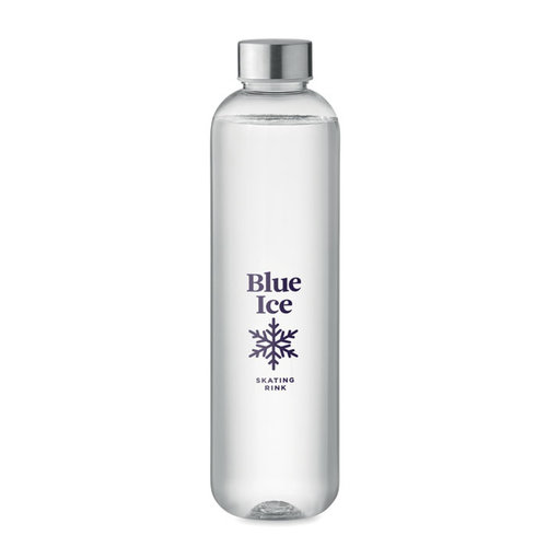DeBle Utah Top Tritan™ drinkfles 1 liter BPA-vrij en lekvrij, grote herbruikbare waterfles met logo