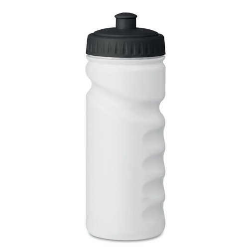 DeBle Spot Eight sport drinkfles 500 ml BPA-vrij met uittrekbare drinktuit en logo, herbruikbare sportfles
