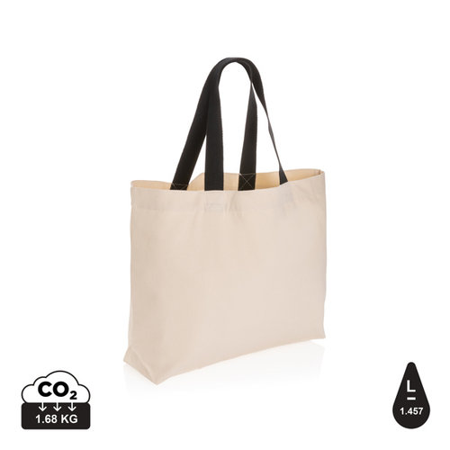 Impact AWARE gerecyclede canvas XL draagtas bedrukken met logo DeBle P762.95
