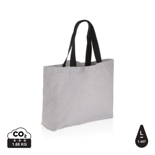 Impact AWARE gerecyclede canvas XL draagtas bedrukken met logo DeBle P762.95