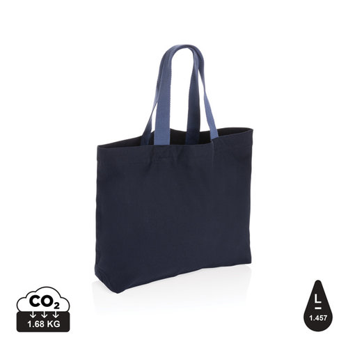 Impact AWARE gerecyclede canvas XL draagtas bedrukken met logo DeBle P762.95