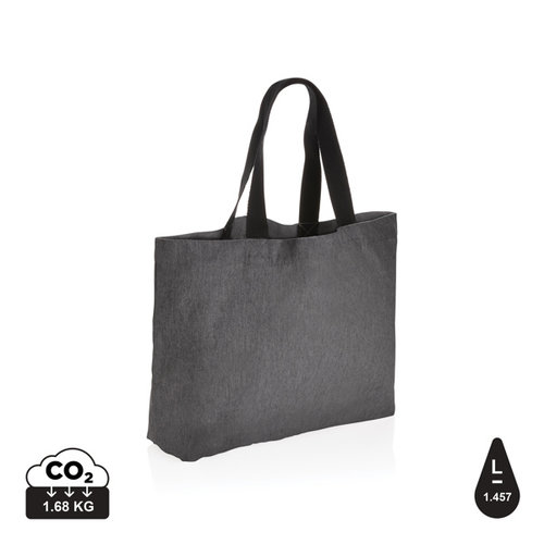 Impact AWARE gerecyclede canvas XL draagtas bedrukken met logo DeBle P762.95