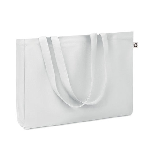 Respect coloured gerecyclede tas bedrukken met logo DeBle