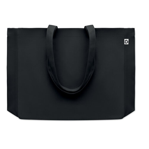 Respect coloured gerecyclede tas bedrukken met logo DeBle