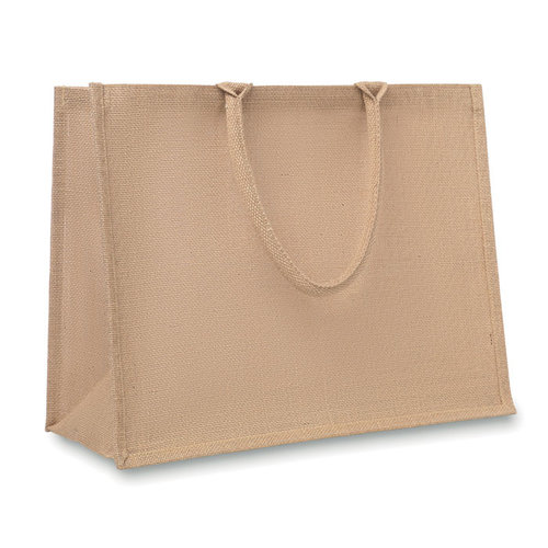 Brick Lane jute boodschappentas bedrukken met logo DeBle