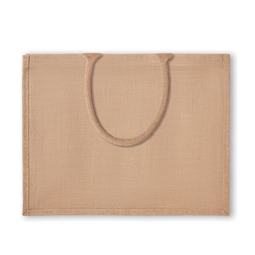 Brick Lane jute boodschappentas bedrukken met logo DeBle