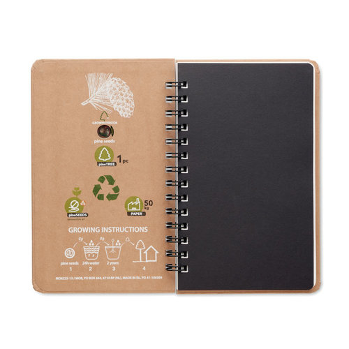 DéBlé Grownotebook™ MO6225 bedrukt met logo