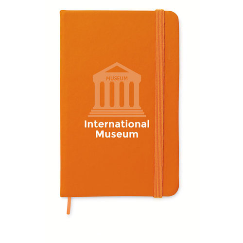 DéBlé Notelux A6 notitieboek MO1800 bedrukt met logo