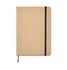 DeBle Everwrite Recycled A5 notitieboek MO9684 van gerecycled karton bedrukken met logo