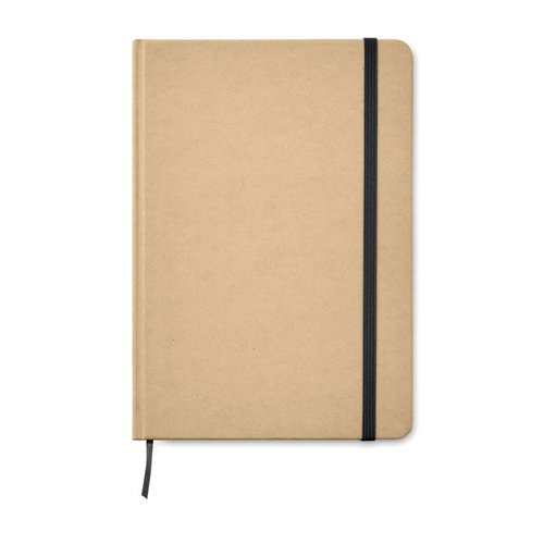 DeBle Everwrite Recycled A5 notitieboek MO9684 van gerecycled karton bedrukken met logo