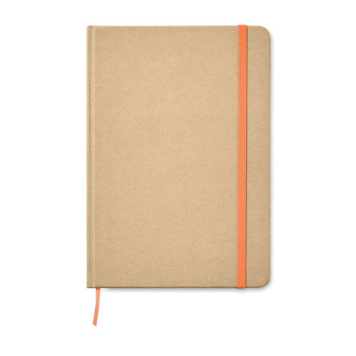 DeBle Everwrite Recycled A5 notitieboek MO9684 van gerecycled karton bedrukken met logo