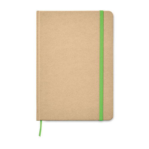 DeBle Everwrite Recycled A5 notitieboek MO9684 van gerecycled karton bedrukken met logo