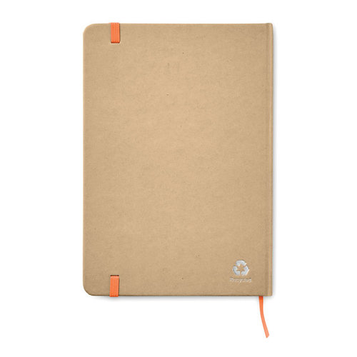 DeBle Everwrite Recycled A5 notitieboek MO9684 van gerecycled karton bedrukken met logo
