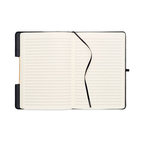 DéBlé Blama notitieboek met telefoonstandaard MO6576 bedrukt met logo