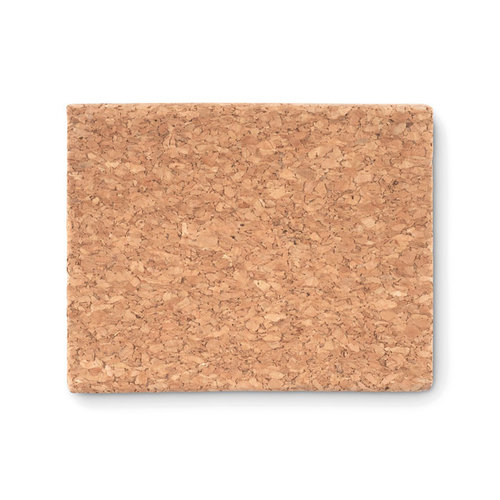 DeBle Visioncork kurk memoboekje MO9855 met sticky notes bedrukken met logo