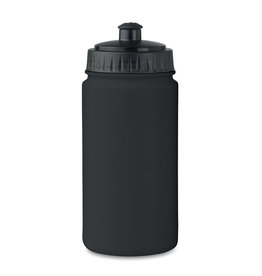 DeBle Spot Five kunststof drinkfles 500 ml BPA-vrij en lekvrij, herbruikbare sportbidon met logo