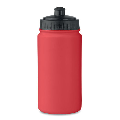 DeBle Spot Five kunststof drinkfles 500 ml BPA-vrij en lekvrij, herbruikbare sportbidon met logo