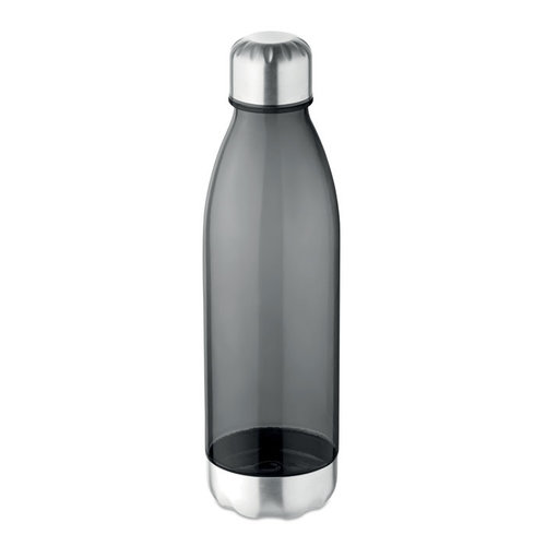 DeBle Aspen Tritan™ drinkfles 600 ml BPA-vrij met RVS dop en onderzijde, bedrukte herbruikbare drinkfles