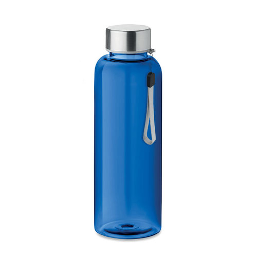 DeBle Utah Tritan drinkfles 500 ml BPA-vrij met RVS dop en logo, herbruikbare lekvrije drinkfles