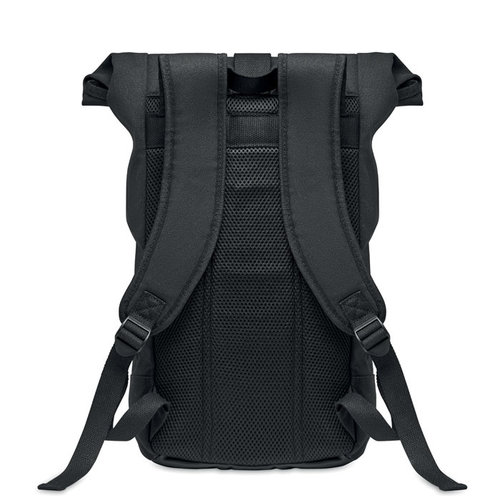 Zurich rolltop canvas rugzak MO6704 bedrukken met logo