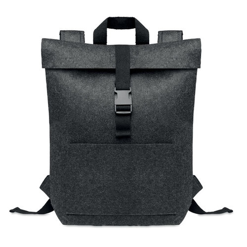 RPET vilten rugzak (MO6456) Indico pack met logo