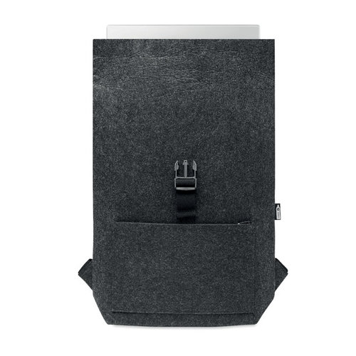 RPET vilten rugzak (MO6456) Indico pack met logo