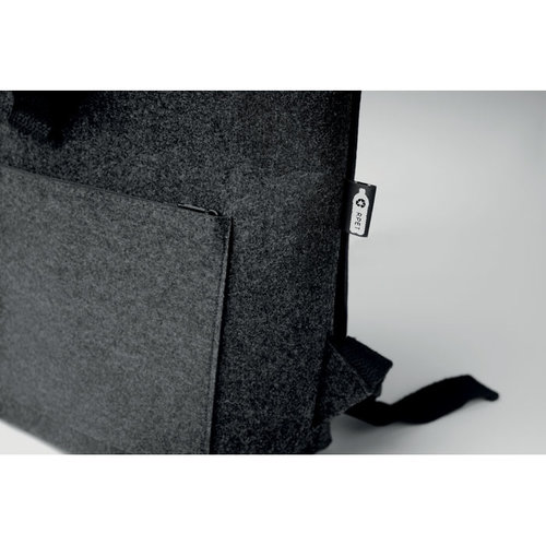 RPET vilten rugzak (MO6456) Indico pack met logo
