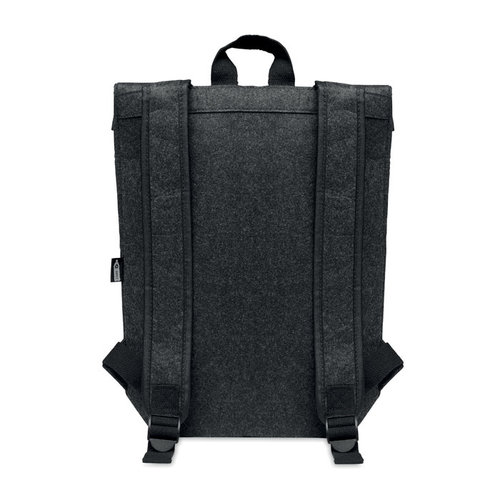 RPET vilten rugzak (MO6456) Indico pack met logo