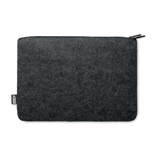 RPET vilten laptoptas (MO6419) Toplo met logo