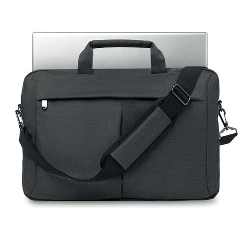 Stockholm 15 inch laptoptas MO8957 bedrukt met bedrijfslogo voor zakelijk gebruik