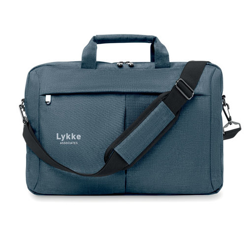 Stockholm 15 inch laptoptas MO8957 bedrukt met bedrijfslogo voor zakelijk gebruik