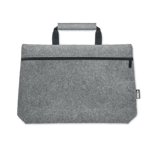 RPET vilt laptop tas met rits MO6718 Tapla