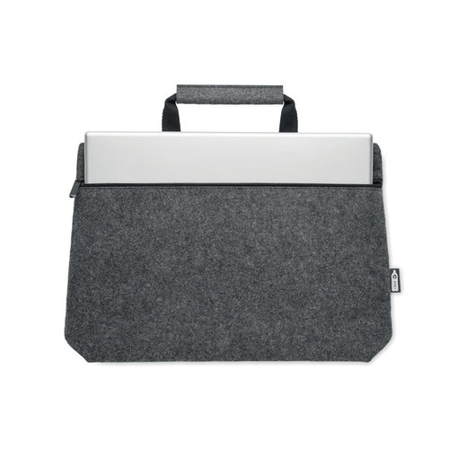 RPET vilt laptop tas met rits MO6718 Tapla
