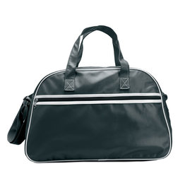 Vintage bowling sporttas met logo bedrukking DeBle retro tas relatiegeschenk NL BE