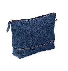 Toilettasje denim MO6421 bedrukken met logo DeBle