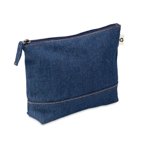 Toilettasje denim MO6421 bedrukken met logo DeBle