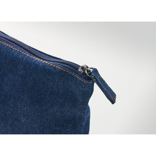 Toilettasje denim MO6421 bedrukken met logo DeBle