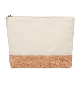 Porto Bag katoenen toilettas MO9817 met logo bedrukken DeBle