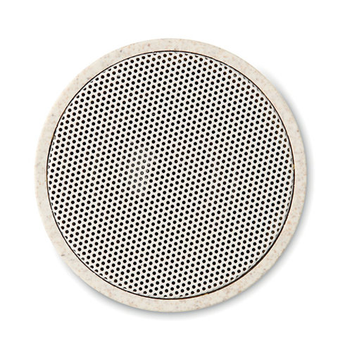 DeBle Round bass+ tarwestro draadloze speaker MO9995 bedrukt met logo