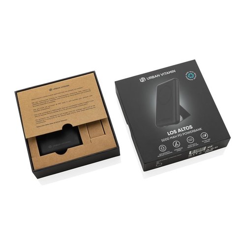 Urban Vitamin Los Altos RCS rplastic 5000mah powerbank P322.321 Urban Vitamin Los Altos RCS rplastic 5000mah powerbank P322.321