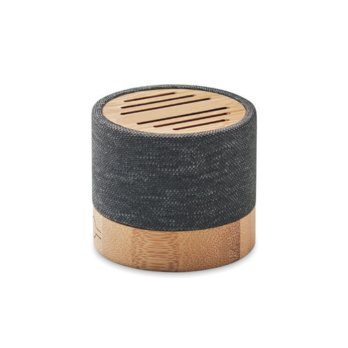 Bool Bamboe RPET luidspreker MO6847 met logo bedrukken DeBle