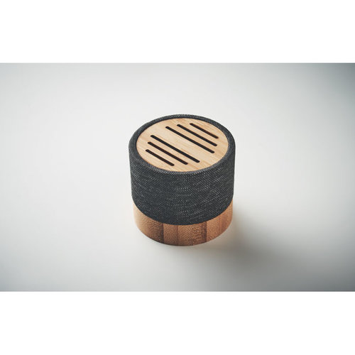 Bool Bamboe RPET luidspreker MO6847 met logo bedrukken DeBle