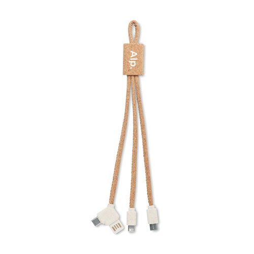 Kurken 3 in 1 oplaadkabel Cabie (MO6812) met logo