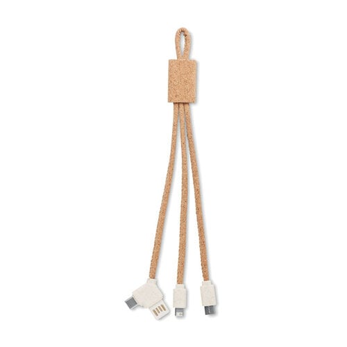 Kurken 3 in 1 oplaadkabel Cabie (MO6812) met logo