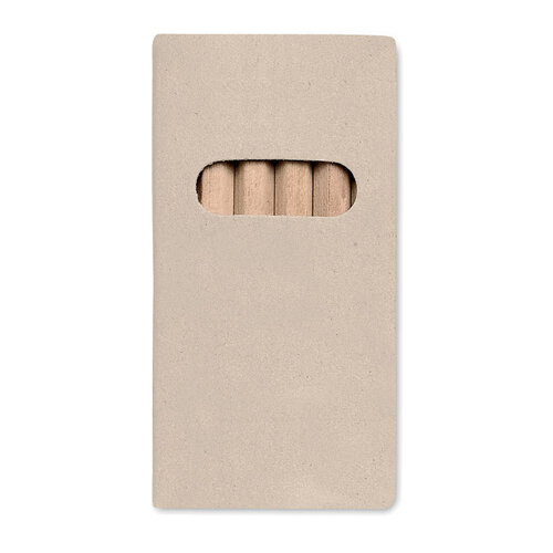 6 Kleurpotloden in doosje KC2478 Abigail